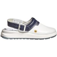 Berufsschuh Clog EASY 2.0 ESD weiß/blau ABEBA 837622 Gr.40