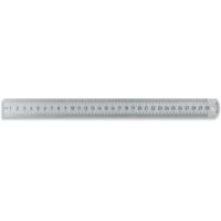 Maßstab biegsam Federbandstahl rostfrei Teilung A:1/1mm+1/1mm 2000/30x1mm