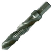 HSS Kombi-Gewindebohrer-Bit mit 1/4 Zoll 6-kant Schaft M 3