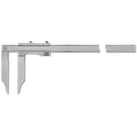 Messschieber active inox mattverchromt mit Feineinstellung ohne Spitzen 600x150-1/20mm
