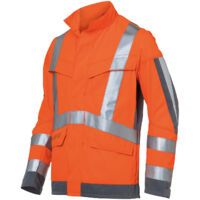 Kübler Jacke PROTECTIQ HIGH VIS arc1 PSA 3 warnorange/anthrazit Gr. 28