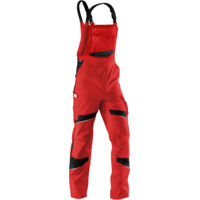 Kübler Latzhose ACTIVIQ 3250 mittelrot/schwarz Gr. 90