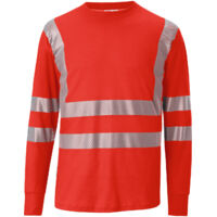 Kübler Longsleeve REFLECTIQ PSA 2 warnrot Form 5045 Größe XS