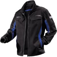 Kübler Jacke Pulsschlag Gr. 50 schwarz/kbl.blau