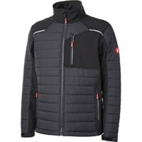Hybrid-Steppjacke schwarz Gr. XL Fortis