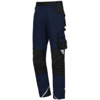 Arbeitshose lang Motion Tex Plus 7616 marineblau / schwarz Gr. 52 Nitras