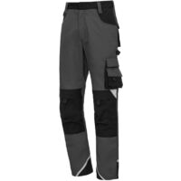 Arbeitshose lang Motion Tex Plus 7612 grau / schwarz Gr. 46 Nitras