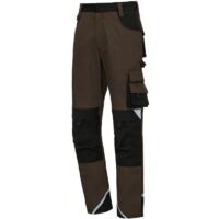 Arbeitshose lang Motion Tex Plus 7617 braun / schwarz Gr. 60 Nitras