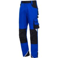 Arbeitshose lang Motion Tex Plus 7611 königsblau / schwarz Gr. 52 Nitras