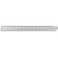 Maßstab biegsam Federbandstahl rostfrei Teilung B:1/1mm+1/2mm 300/30x1mm