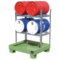 Abfüllstation für 4x 60 Liter Fässer