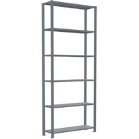 Fachbodenregal Komplettregale MULTIplus250, 2500x1000x300mm (Grundregal), Traglast: 250kg