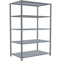 Fachbodenregal Komplettregale MULTIplus150, 2000x1300x800mm (Grundregal), Traglast: 150kg