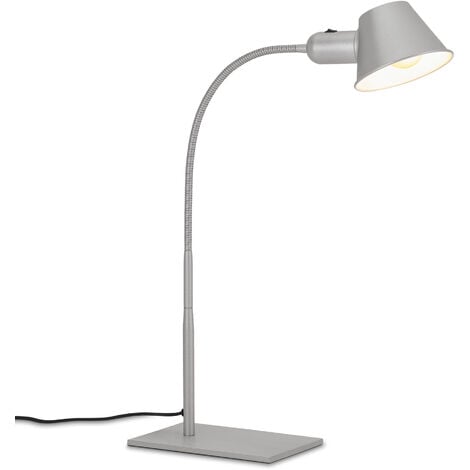 BRILLIANT Lampe Gracian Tischleuchte messing gebürstet 1x A60, E27, 60W,  g.f. Normallampen n. ent. Für LED-Leuchtmittel geeignet Mit  Schnurzwischenschalter