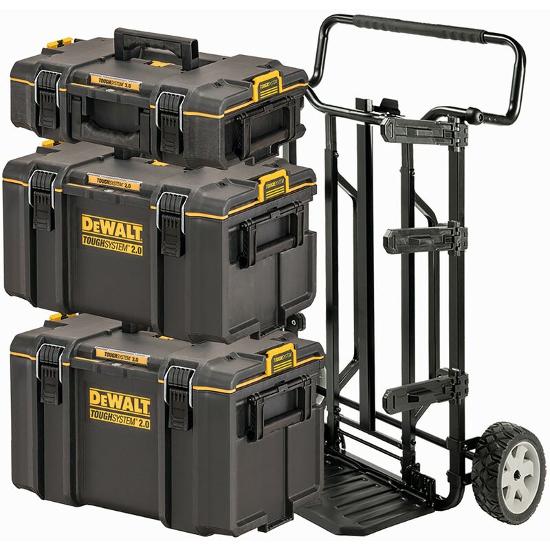 Trolley T STAK para montar las cajas de herramientas apilables DEWALT