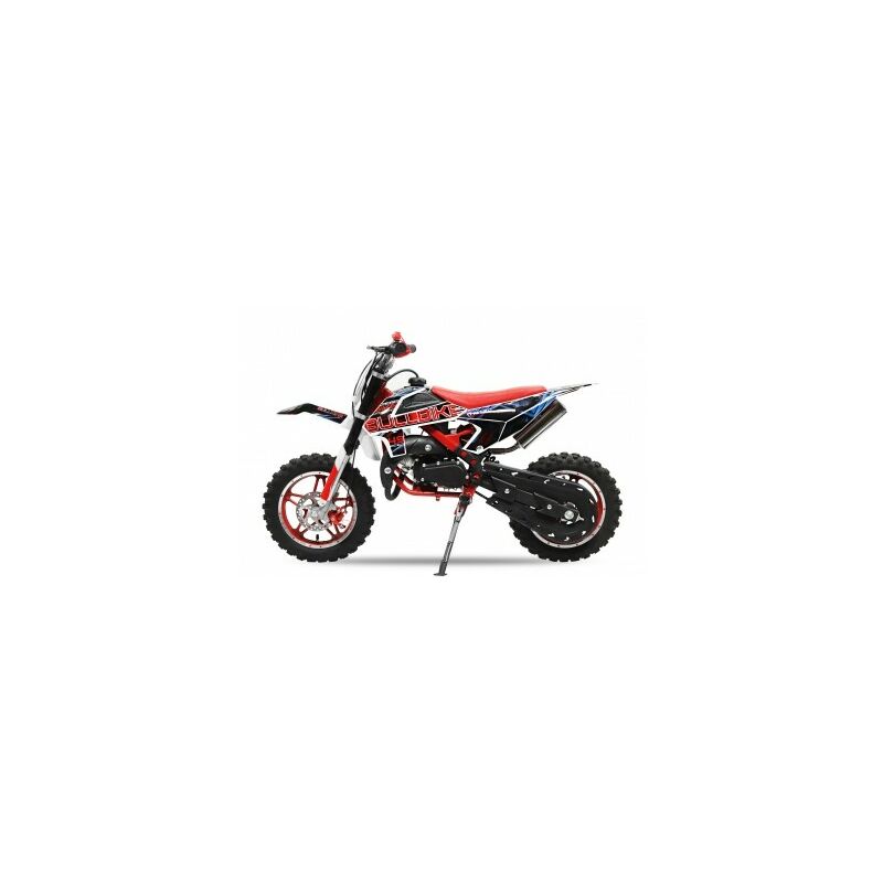 Nitro Motors Pocketbike PS77 - Moto mini para niños (motor de 49 cc), color  negro-rojo-blanco : : Coche y moto