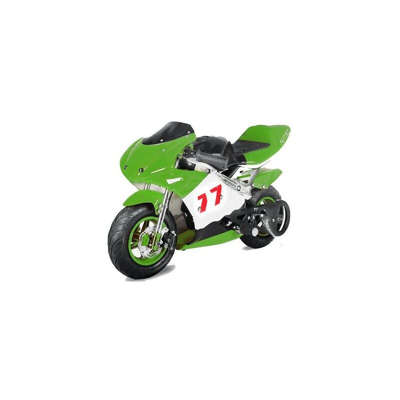 Nitro Motors Pocketbike PS77 - Moto mini para niños (motor de 49 cc), color  negro-rojo-blanco : : Coche y moto