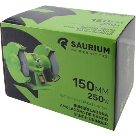 MADER 48801 - Amoladora de Banco, 250W, 150mm - SAURIUM®