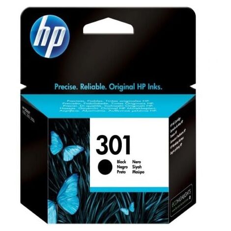 Cartucho de Tinta Original HP nº301/ Negro