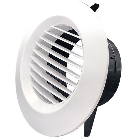 SOEKAVIA Adjustable Air Vent Grille Plastic Round Air Vent Grille Vent  Cover Fan Cover Disc Holder