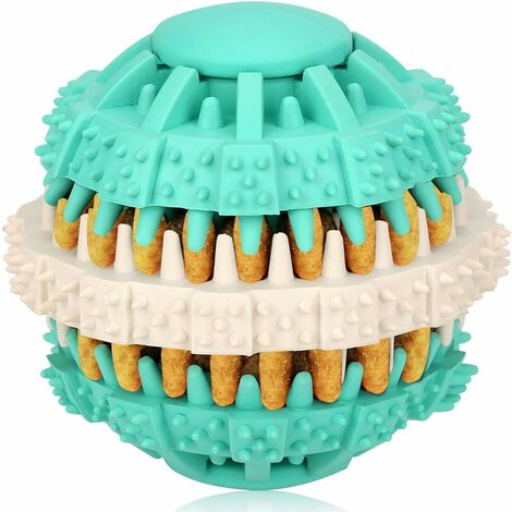 Dog Toy Interactive Dog Toys Non-Toxic Bite Resistant Rubber Dog Tooth Interactively Chew Toy for Puppy Small Big Dog SOEKAVIA