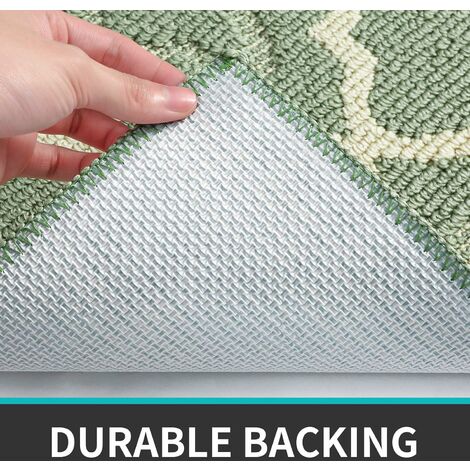 Durable Rubber Doormat Washable Non-slip Entry Rug Heavy Duty