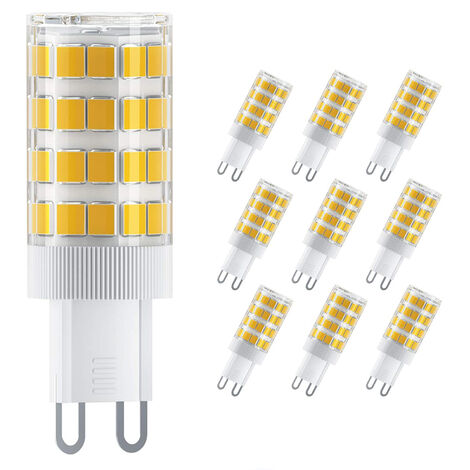 G9 LED Bulbs, 5W Equivalent 50W Halogen Lamp, 550LM Warm White