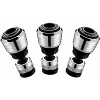 3pcs 22mm Water Tap Replacement with Gasket, 360 Degree Swivel Head Bubbler Sink Aerator, Thread Aerator, The Filter Water Nozzle SOEKAVIA