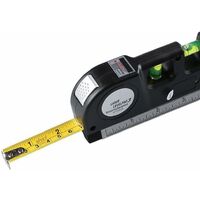 Laser Tape Ruler - BESTGIFT Multifunction Laser Measuring Line Laser Ruler Measuring Line Standard and Metric Ruler Adjusted SOEKAVIA