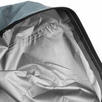Large garden mat storage bag, waterproof protective cover, outdoor furniture carrying bag, 81 x 81 x 61 cm (grey)