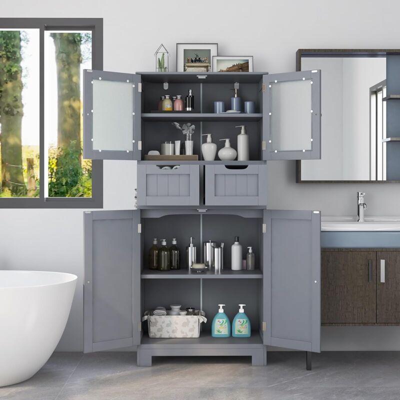ARMADIO DA PAVIMENTO bagno in legno armadio da cucina armadio con 2