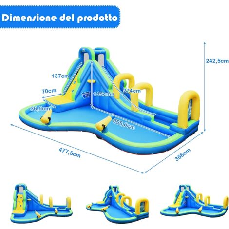Giochi da Bagno, 6 Dinosauri Galleggianti con Luci, Giocattoli per Bagnetto da Vasca, Doccia e Piscina, Adatti a Neonati e Bambini per Natale, Compleanno e Pasqua