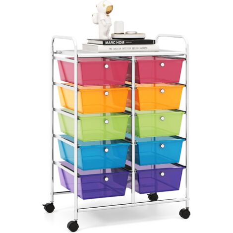 CARRELLO IN ACCIAIO INOX CON 12 CASSETTI mm 900×630 - Filiale di