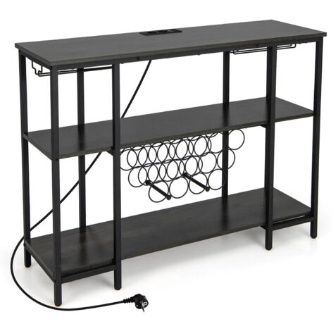 Eglaf Supporto TV In Acrilico Trasparente 140 Cm – Centro Intrattenimento A 3 Livelli – Console Per Soggiorno E Camera Da Letto