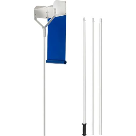 COSTWAY Rastrello Per Neve Regolabile, Tetto Neve Pala Con Regolabile Telescopico Maniglia 148 609 Cm Lama Spaziosa Di 63 Cm Ideale Per Tetti Auto 78264031