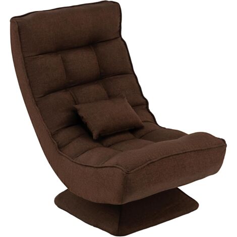 GOPLUS Chaise longue da Pavimento Pieghevole, Sedia da Gioco da