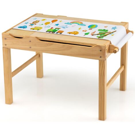 OOOK Tavolo E Sedie Per Bambini: Il Set Fai Da Te Con Vano Portaoggetti Per Cameretta E Asilo
