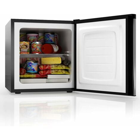 GOPLUS Mini Congelatore Verticale, Freezer Portatile, Mini Frigo con Porta  Singola Reversibile, Temperatura Regolabile, Porta in