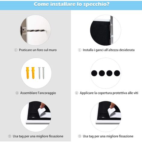 Specchio Di Sicurezza In INOX Per Ambienti Ad Alto Rischio