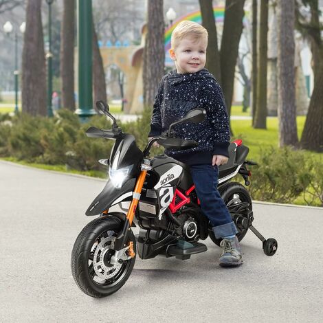 GOPLUS Moto Elettrica per Bambini,Moto Giocattolo Cavalcabile, con