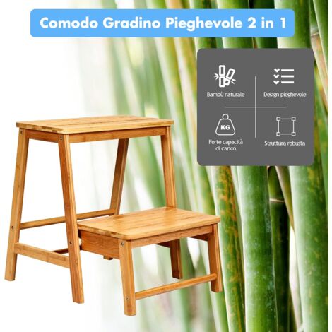 SEDIE PIEGHEVOLI PLASTICA Bambino Per Esterno Cucina Sgabello A Passo Pesca Portatile EUR 18,69 - Foto 5