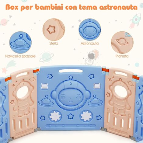 Recinto Per Cani PawHut 141x141x113cm - Pieghevole, Con Copertura, Nero - Foto 4