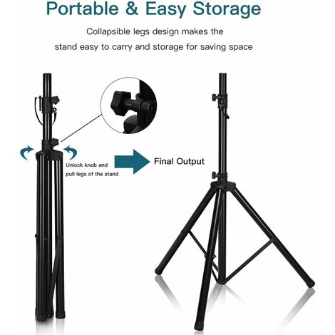 Asta telescopica mt.3,60 con piedi di supporto p/livelle laser STANLEY  1-77-022