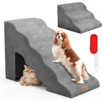 Scaletta Pieghevole Per Animali Domestici - 4 Gradini, Leggera, Portatile, Per Letti E Divani - Foto 4