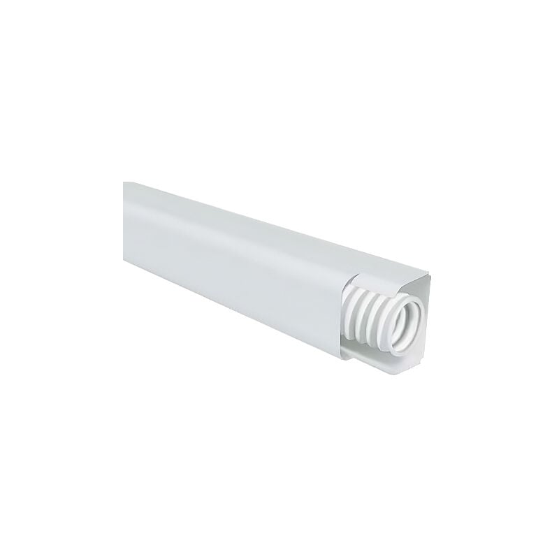 Goulotte 25 X 25 mm Spéciale condensats - 2m - Blanc - First Plast