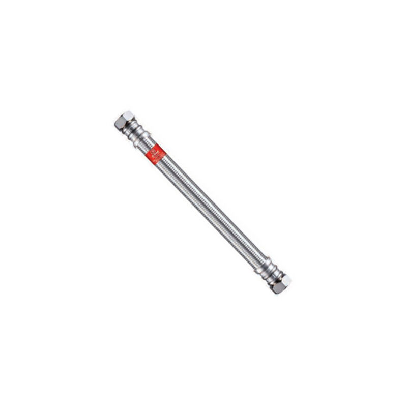 Flexible sanitaire/Chauffage Inox Øintér.25mm - Femelle 1" / Femelle 1" - 500mm - TAQ EXTRA