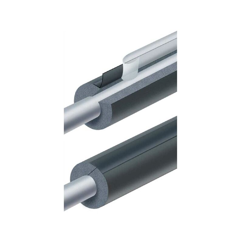 tube isolant - k-flex st - epaisseur 9 mm - pour tuyau de diamètre 12 mm -  2 mètres