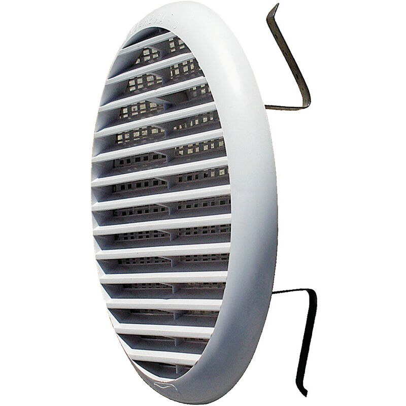 Grille de ventilation à volets en acier Imperial, réglable, blanc, choix de  tailles