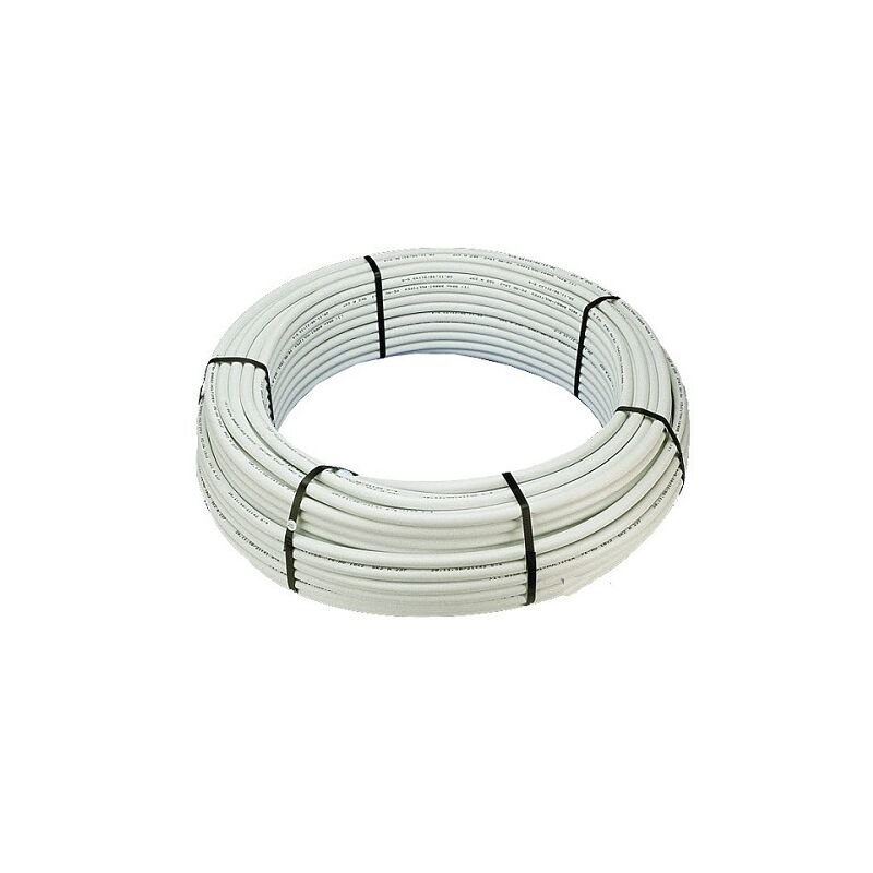 Tuyau Multicouche PER 20 Mm - 20 Mètres Pour Plomberie Et Chauffage, Eau Chaude/froide, Plancher Chauffant