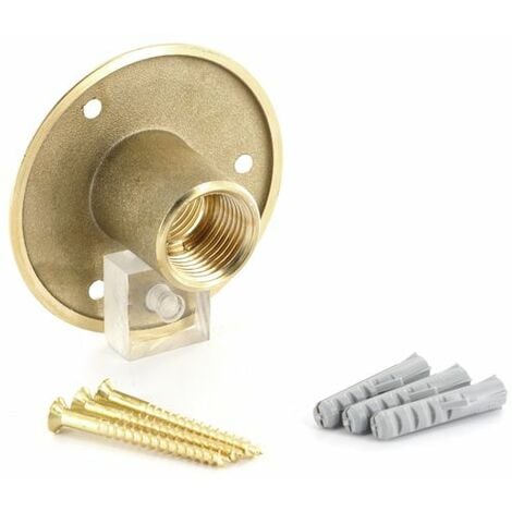 Robinet d'arrosage 1/4 de tour Mâle 1/2''(15/21) avec son applique - Arcanaute